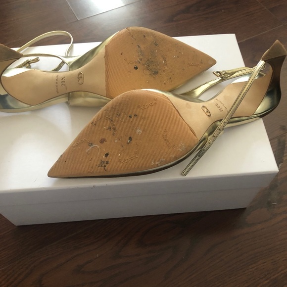 Christian Dior gold pump - Picture 2 of 5